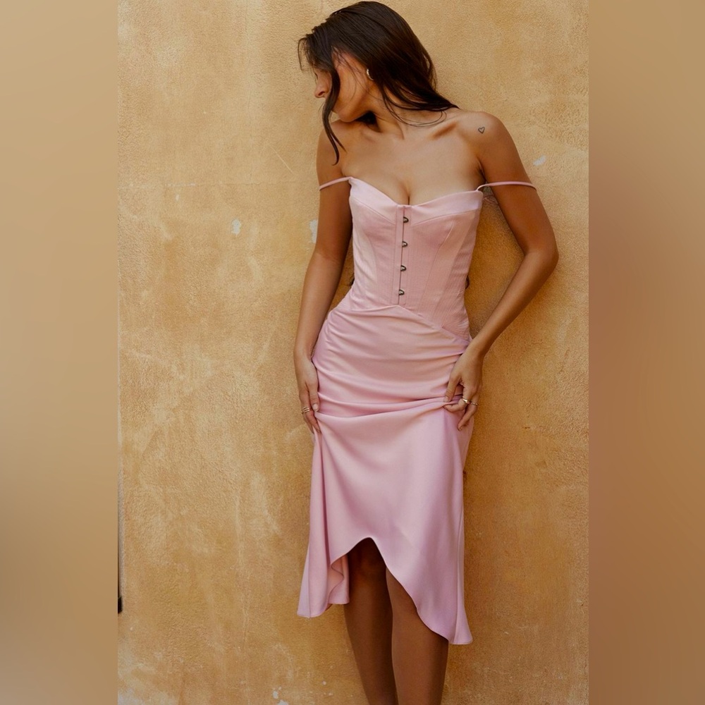 House of CB Imogen Dress XS pink